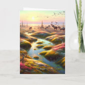 Sous l'Éclat du Matin, carte pour tous サンキューカード (裏面)