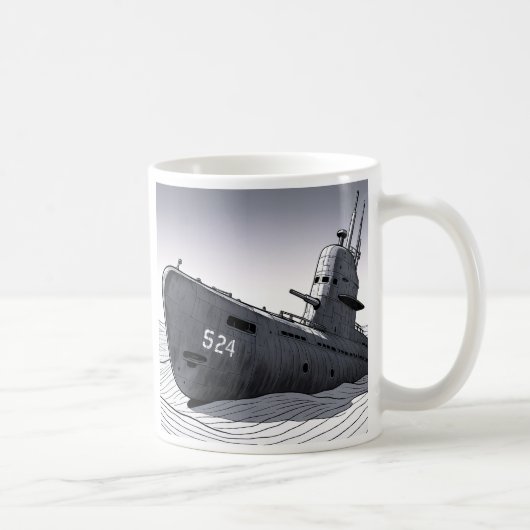 Sous-marin au rebu コーヒーマグカップ (右)