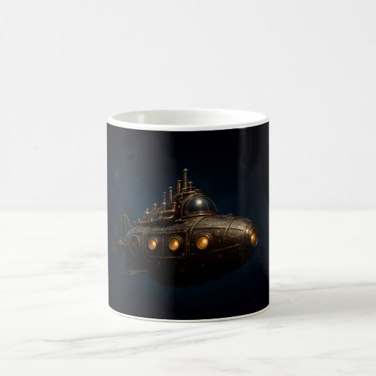 Sous-marin style Nautilus  コーヒーマグカップ (中央)