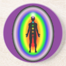 Sous verre Purification et rechargement Chakras Au コースター