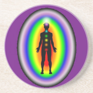 Sous verre Purification et rechargement Chakras Au コースター
