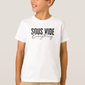Sous Vide Everything - italian food Tシャツ (正面)
