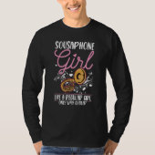 Sousaphone Girl Sousaphone Player Sousaphonist Tシャツ (正面)