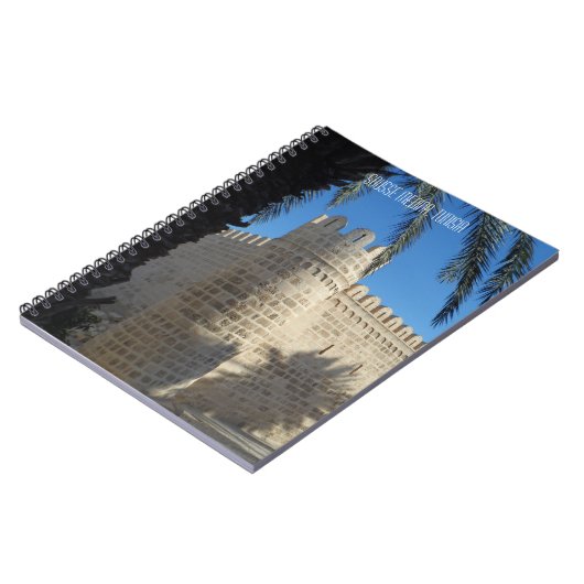 Sousseマディーナ場面チュニジアの歴史的な紀行 ノートブック (左側)