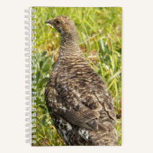 Sout Grouse Wildlife写真 ノートブック (正面)