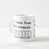 Souta期別テーブル名mug コーヒーマグカップ (正面左)