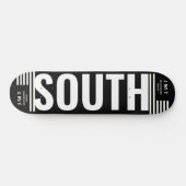 SOUTH. スケートボード (横)