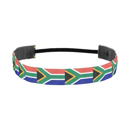 South Africa Flag アスレチックヘッドバンド (正面)
