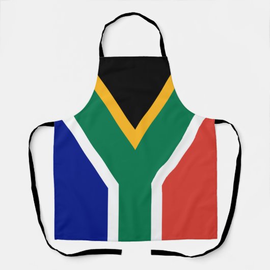 South Africa Flag エプロン (正面)