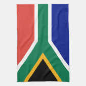 South Africa Flag キッチンタオル (縦)