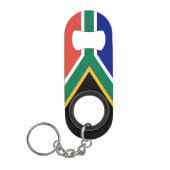 South Africa Flag キーホルダー栓抜き (正面)