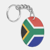 South Africa Flag キーホルダー (正面左)