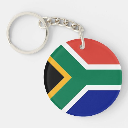 South Africa Flag キーホルダー (正面)