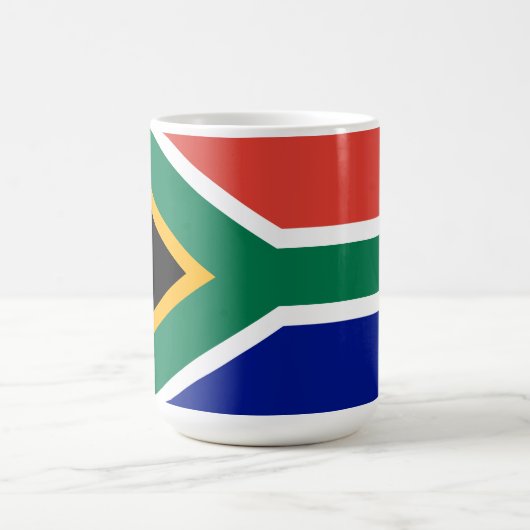 South Africa flag コーヒーマグカップ (中央)