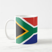 South Africa Flag コーヒーマグカップ (左)