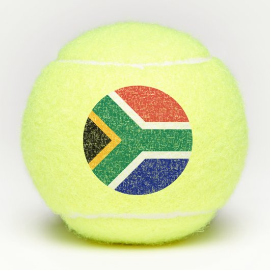 South Africa Flag テニスボール (正面)