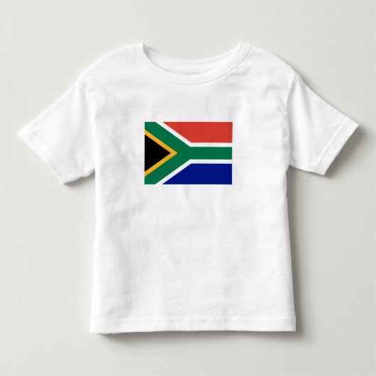 South Africa Flag トドラーTシャツ (正面)