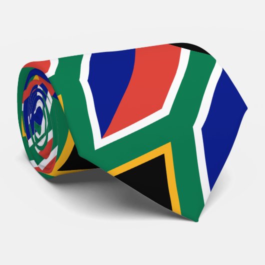 South Africa Flag ネクタイ (ロール)