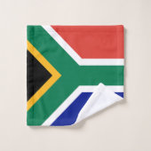 South Africa Flag バスタオルセット (ウォッシュタオル)