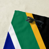 South Africa Flag ビーチタオル (インサイチュ)