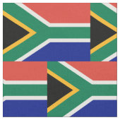South Africa Flag ファブリック (クローズアップ)