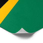 South Africa Flag ポスター (角)