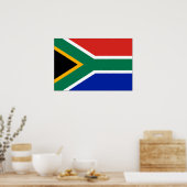 South Africa Flag ポスター (キッチン)