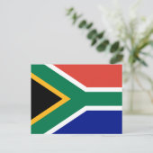 South Africa Flag ポストカード (スタンド正面)
