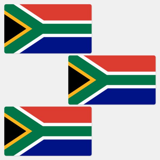 South Africa Flag ラベル (グループ)