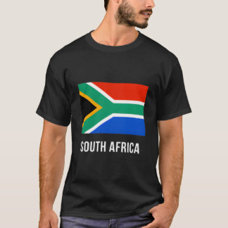 South Africa Flag South African Tシャツ
