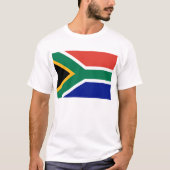South Africa flag Tシャツ (正面)