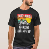 South Africa Is Calling And I Must Go, Wavy Sunset Tシャツ (正面)