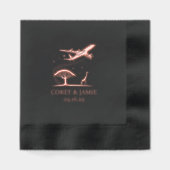 South Africa Passport 箔ナプキン (正面)