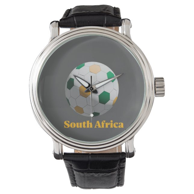South Africa Soccer 腕時計 (正面)