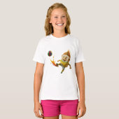 South Africa Soccer Shirt - Funny Bunny Chow Footb Tシャツ (正面フル)