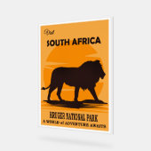 South Africa Travel Poster アクリルサイン (傾斜)