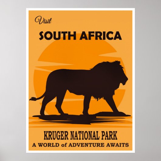 South Africa Travel Poster ポスター (正面)
