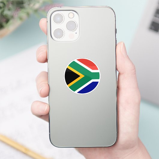 South African Flag シール (スマートフォン)