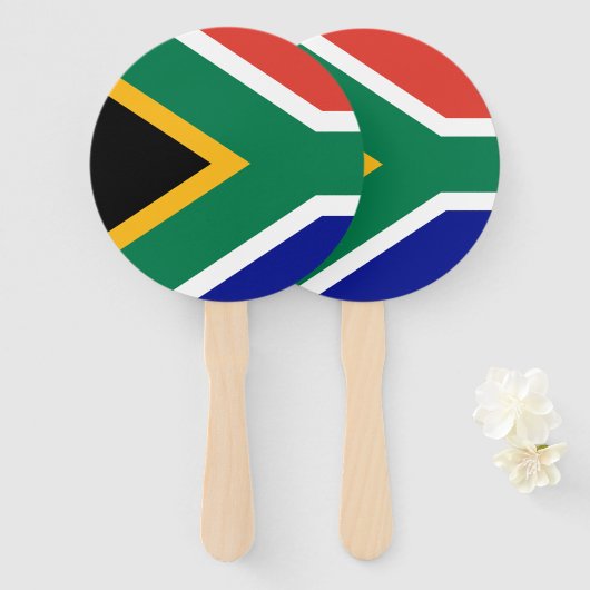 South African Flag ハンドファン (正面&裏面)