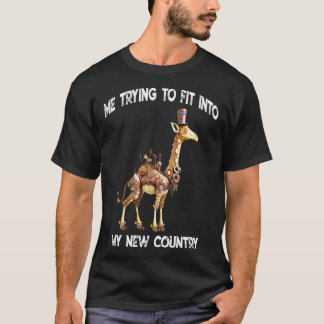 South African me trying to fit into my new country Tシャツ