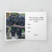 South African Vineyard カード (内部)