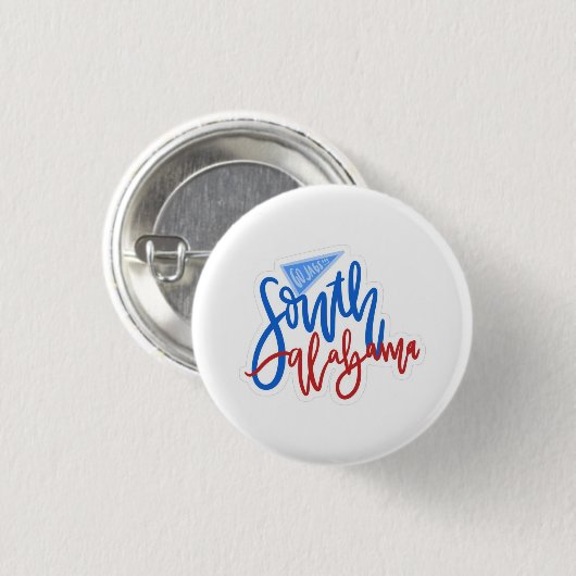 South Alabama Gameday Button 缶バッジ (正面&裏面)
