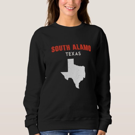 South Alamo Texas USA State America Travel Texas   スウェットシャツ (正面)