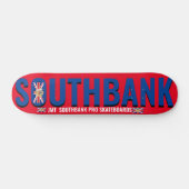 SOUTH BANK UK JMT 7 3/4"スケートボードデッキ スケートボード (横)