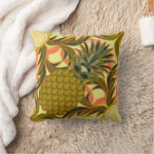 South Beach Pineapple Pillow クッション (ブランケット)
