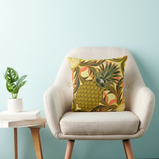 South Beach Pineapple Pillow クッション (椅子)