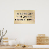South Carerdddd Running the Country ポスター (キッチン)