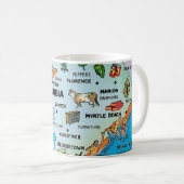 South Carolina - Columbia Mug コーヒーマグカップ (正面右)