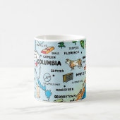 South Carolina - Columbia Mug コーヒーマグカップ (中央)