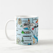 South Carolina - Columbia Mug コーヒーマグカップ (左)